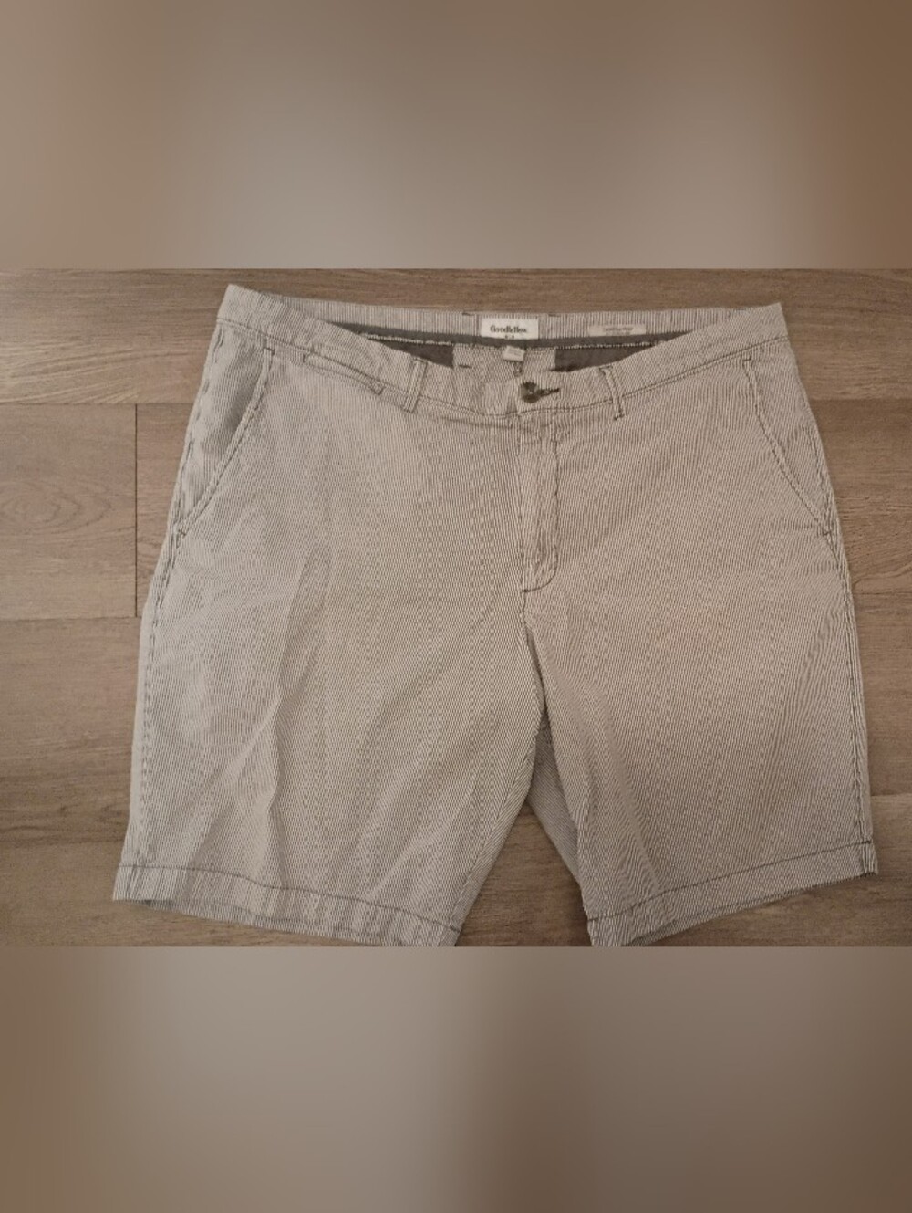 Men's Gray Chino Shorts